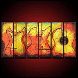 Music Art Painting 260 - 70x28in