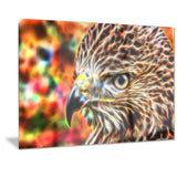 Vibrant Eagle- Animal Canvas Print PT2353