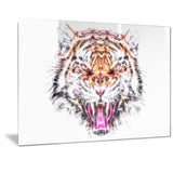 Ferocious Feline- Animal Canvas Print PT2368