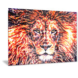 Lively Lion- Animal Canvas Print PT2369