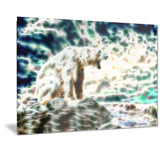 Roar of the Polar Bear - Canvas Art PT2448