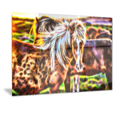 Horse Embrace - Canvas Art PT2450