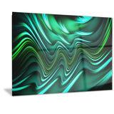 Emerald Energy Green Abstract canvas  PT3020