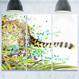 the predator illustration art animal canvas artwork PT6066