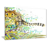 the predator illustration art animal canvas artwork PT6066