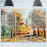 ancient vitebsk in autumn landscape canvas artwork PT6082