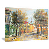 ancient vitebsk in autumn landscape canvas artwork PT6082