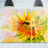 sunflower oil painting floral canvas art print PT6295