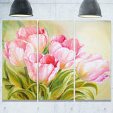 bunch of tulips oil painting floral canvas print PT6312