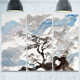 chinese pine tree trees canvas art print PT6352