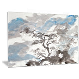 chinese pine tree trees canvas art print PT6352
