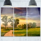 road to bliss landscape canvas art print PT6391