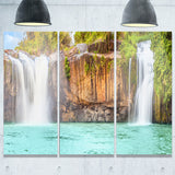 dry sap waterfall photography canvas art print PT6490