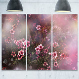 sakura japanese cherry photography floral canvas print PT6505