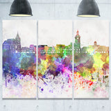 brasov skyline cityscape canvas artwork print PT6600