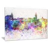 brasov skyline cityscape canvas artwork print PT6600