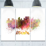 atlanta skyline cityscape canvas artwork print PT6608