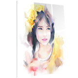 portrait of beautiful girl contemporary artwork PT6675