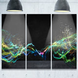 abstract motion banner contemporary canvas art print PT6742