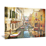 amazing venice cityscape canvas art print PT6886