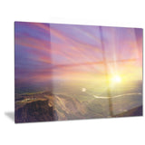 scintillating sunset photography canvas art print PT6905