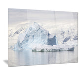 antarctica mountains landscape photo canvas art print PT7200