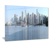 vancouver bc skyline panorama cityscape photo canvas print PT7357