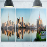 toronto city skyline panorama cityscape photography canvas print PT7581