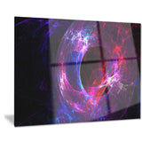 far spherical galaxy purple abstract digital art canvas print PT7732