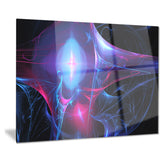 blue bright candle abstract digital art canvas print PT8037