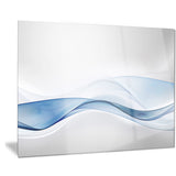 3d wave of water splash abstract digital art canvas print PT8138
