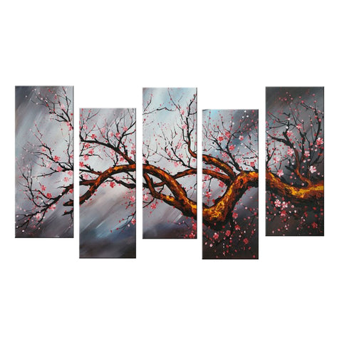 Modern Tree Canvas Art Painting 1084 60x32in