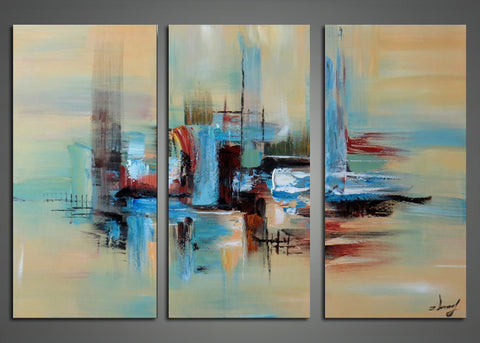 Every Direction- Abstract Oil Painting 1143 - 36x32in
