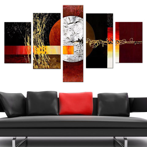 Large Contemporary Painting 379 - 60x32in