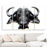 Stare of the Bull- Animal Canvas Print PT2309