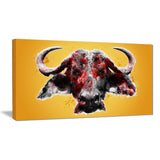 Angry Bull- Animal Canvas Print PT2310