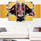 Angry Bull- Animal Canvas Print PT2310