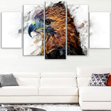 Hawk Eye- Animal Canvas Print PT2337