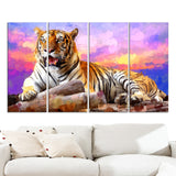 King of Tigers- Animal Canvas Print PT2339