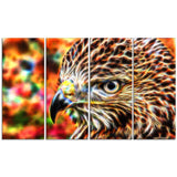 Vibrant Eagle- Animal Canvas Print PT2353