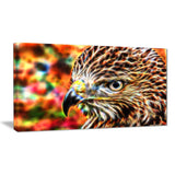 Vibrant Eagle- Animal Canvas Print PT2353