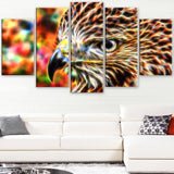 Vibrant Eagle- Animal Canvas Print PT2353