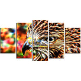 Vibrant Eagle- Animal Canvas Print PT2353