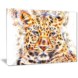 Fetching Feline- Animal Canvas Print PT2357