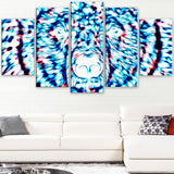 Psychedelic Bear - Animal Canvas Print PT2361