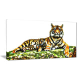 Soft Tigers- Animal Canvas Print PT2363