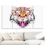 Ferocious Feline- Animal Canvas Print PT2368