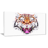 Ferocious Feline- Animal Canvas Print PT2368