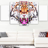 Ferocious Feline- Animal Canvas Print PT2368