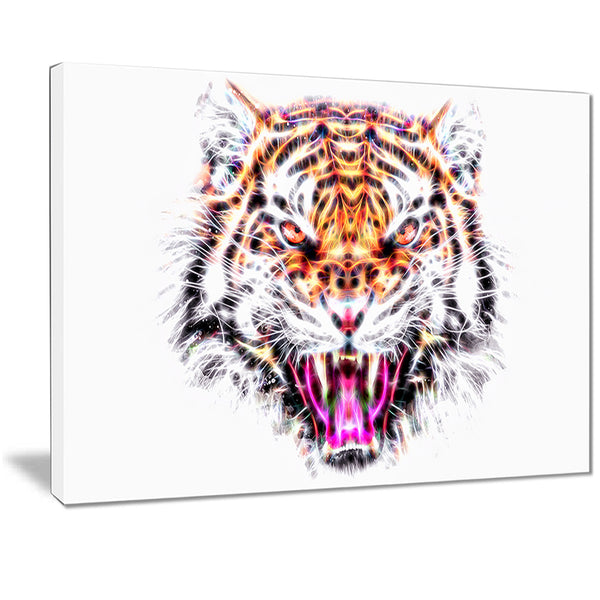 Ferocious Feline- Animal Canvas Print PT2368